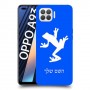 צפרדע טרופית כיסוי מגן קשיח בעיצוב אישי עם השם שלך ל Oppo A93 יחידה אחת סקרין מובייל