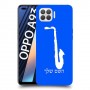 סקספון כיסוי מגן קשיח בעיצוב אישי עם השם שלך ל Oppo A93 יחידה אחת סקרין מובייל