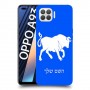 שור כיסוי מגן קשיח בעיצוב אישי עם השם שלך ל Oppo A93 יחידה אחת סקרין מובייל