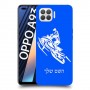 אופנוע שלג כיסוי מגן קשיח בעיצוב אישי עם השם שלך ל Oppo A93 יחידה אחת סקרין מובייל