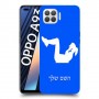 אימון ספורט - אישה כיסוי מגן קשיח בעיצוב אישי עם השם שלך ל Oppo A93 יחידה אחת סקרין מובייל