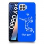 שחקן כדורעף כיסוי מגן קשיח בעיצוב אישי עם השם שלך ל Oppo A93 יחידה אחת סקרין מובייל