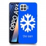 שלג כיסוי מגן קשיח בעיצוב אישי עם השם שלך ל Oppo A93 יחידה אחת סקרין מובייל