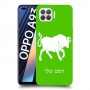 שור כיסוי מגן קשיח בעיצוב אישי עם השם שלך ל Oppo A93 יחידה אחת סקרין מובייל