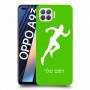 רץ כיסוי מגן קשיח בעיצוב אישי עם השם שלך ל Oppo A93 יחידה אחת סקרין מובייל