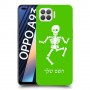 שלד כיסוי מגן קשיח בעיצוב אישי עם השם שלך ל Oppo A93 יחידה אחת סקרין מובייל