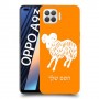 טלה כיסוי מגן קשיח בעיצוב אישי עם השם שלך ל Oppo A93 יחידה אחת סקרין מובייל