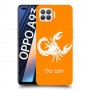 עקרב כיסוי מגן קשיח בעיצוב אישי עם השם שלך ל Oppo A93 יחידה אחת סקרין מובייל
