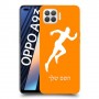 רץ כיסוי מגן קשיח בעיצוב אישי עם השם שלך ל Oppo A93 יחידה אחת סקרין מובייל