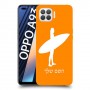 גלישה כיסוי מגן קשיח בעיצוב אישי עם השם שלך ל Oppo A93 יחידה אחת סקרין מובייל