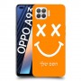 סמיילי כיסוי מגן קשיח בעיצוב אישי עם השם שלך ל Oppo A93 יחידה אחת סקרין מובייל