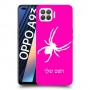 עכביש כיסוי מגן קשיח בעיצוב אישי עם השם שלך ל Oppo A93 יחידה אחת סקרין מובייל