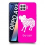 טלה כיסוי מגן קשיח בעיצוב אישי עם השם שלך ל Oppo A93 יחידה אחת סקרין מובייל
