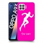 רץ כיסוי מגן קשיח בעיצוב אישי עם השם שלך ל Oppo A93 יחידה אחת סקרין מובייל