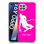 סקִי כיסוי מגן קשיח בעיצוב אישי עם השם שלך ל Oppo A93 יחידה אחת סקרין מובייל