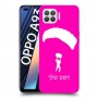 צניחה חופשית כיסוי מגן קשיח בעיצוב אישי עם השם שלך ל Oppo A93 יחידה אחת סקרין מובייל