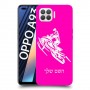 אופנוע שלג כיסוי מגן קשיח בעיצוב אישי עם השם שלך ל Oppo A93 יחידה אחת סקרין מובייל