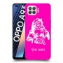 סנטה קלאוס כיסוי מגן קשיח בעיצוב אישי עם השם שלך ל Oppo A93 יחידה אחת סקרין מובייל