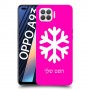 שלג כיסוי מגן קשיח בעיצוב אישי עם השם שלך ל Oppo A93 יחידה אחת סקרין מובייל
