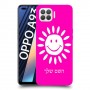 שמש כיסוי מגן קשיח בעיצוב אישי עם השם שלך ל Oppo A93 יחידה אחת סקרין מובייל