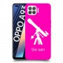 טלסקופ כיסוי מגן קשיח בעיצוב אישי עם השם שלך ל Oppo A93 יחידה אחת סקרין מובייל