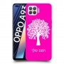 עץ כיסוי מגן קשיח בעיצוב אישי עם השם שלך ל Oppo A93 יחידה אחת סקרין מובייל
