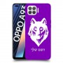 זאב כיסוי מגן קשיח בעיצוב אישי עם השם שלך ל Oppo A93 יחידה אחת סקרין מובייל