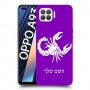 עקרב כיסוי מגן קשיח בעיצוב אישי עם השם שלך ל Oppo A93 יחידה אחת סקרין מובייל