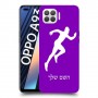 רץ כיסוי מגן קשיח בעיצוב אישי עם השם שלך ל Oppo A93 יחידה אחת סקרין מובייל