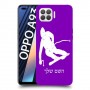 סקִי כיסוי מגן קשיח בעיצוב אישי עם השם שלך ל Oppo A93 יחידה אחת סקרין מובייל
