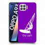 גלישת מפרש כיסוי מגן קשיח בעיצוב אישי עם השם שלך ל Oppo A93 יחידה אחת סקרין מובייל