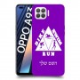 טריאתלון כיסוי מגן קשיח בעיצוב אישי עם השם שלך ל Oppo A93 יחידה אחת סקרין מובייל