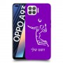 שחקן כדורעף כיסוי מגן קשיח בעיצוב אישי עם השם שלך ל Oppo A93 יחידה אחת סקרין מובייל