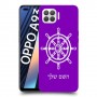 הגה - קפטן - ים כיסוי מגן קשיח בעיצוב אישי עם השם שלך ל Oppo A93 יחידה אחת סקרין מובייל