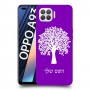 עץ כיסוי מגן קשיח בעיצוב אישי עם השם שלך ל Oppo A93 יחידה אחת סקרין מובייל