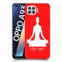 יוגה כיסוי מגן קשיח בעיצוב אישי עם השם שלך ל Oppo A93 יחידה אחת סקרין מובייל