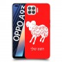 טלה כיסוי מגן קשיח בעיצוב אישי עם השם שלך ל Oppo A93 יחידה אחת סקרין מובייל