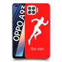 רץ כיסוי מגן קשיח בעיצוב אישי עם השם שלך ל Oppo A93 יחידה אחת סקרין מובייל