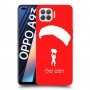 צניחה חופשית כיסוי מגן קשיח בעיצוב אישי עם השם שלך ל Oppo A93 יחידה אחת סקרין מובייל