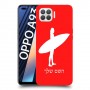 גלישה כיסוי מגן קשיח בעיצוב אישי עם השם שלך ל Oppo A93 יחידה אחת סקרין מובייל
