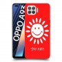 שמש כיסוי מגן קשיח בעיצוב אישי עם השם שלך ל Oppo A93 יחידה אחת סקרין מובייל