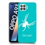 עכביש כיסוי מגן קשיח בעיצוב אישי עם השם שלך ל Oppo A93 יחידה אחת סקרין מובייל