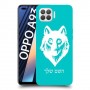 זאב כיסוי מגן קשיח בעיצוב אישי עם השם שלך ל Oppo A93 יחידה אחת סקרין מובייל