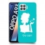 אישה אהבה כיסוי מגן קשיח בעיצוב אישי עם השם שלך ל Oppo A93 יחידה אחת סקרין מובייל