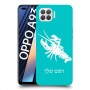סרטן כיסוי מגן קשיח בעיצוב אישי עם השם שלך ל Oppo A93 יחידה אחת סקרין מובייל
