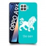 אריה כיסוי מגן קשיח בעיצוב אישי עם השם שלך ל Oppo A93 יחידה אחת סקרין מובייל