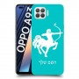 קשת כיסוי מגן קשיח בעיצוב אישי עם השם שלך ל Oppo A93 יחידה אחת סקרין מובייל