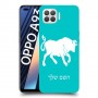 שור כיסוי מגן קשיח בעיצוב אישי עם השם שלך ל Oppo A93 יחידה אחת סקרין מובייל