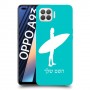 גלישה כיסוי מגן קשיח בעיצוב אישי עם השם שלך ל Oppo A93 יחידה אחת סקרין מובייל