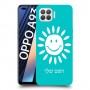 שמש כיסוי מגן קשיח בעיצוב אישי עם השם שלך ל Oppo A93 יחידה אחת סקרין מובייל